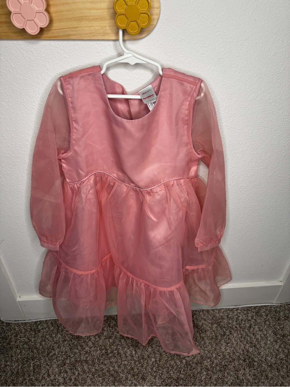 Hannah Andersson Pink Sheer dress